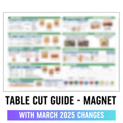 Table Cut Guide - Magnet